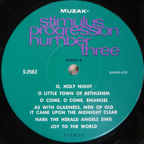 Unknown Artist - Stimulus Progression Number Three - Christmas (LP) (Mint (M)) - Image 3
