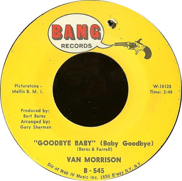 Van Morrison - Brown Eyed Girl / Goodbye Baby (Baby Goodbye) (7") (Very Good Plus (VG+)) - Image 2