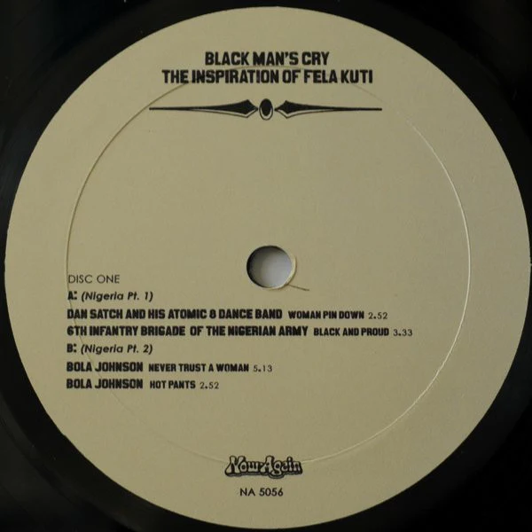 Various - Black Man's Cry: The Inspiration Of Fela Kuti (4x10") (Near Mint (NM or M-)) - Image 4