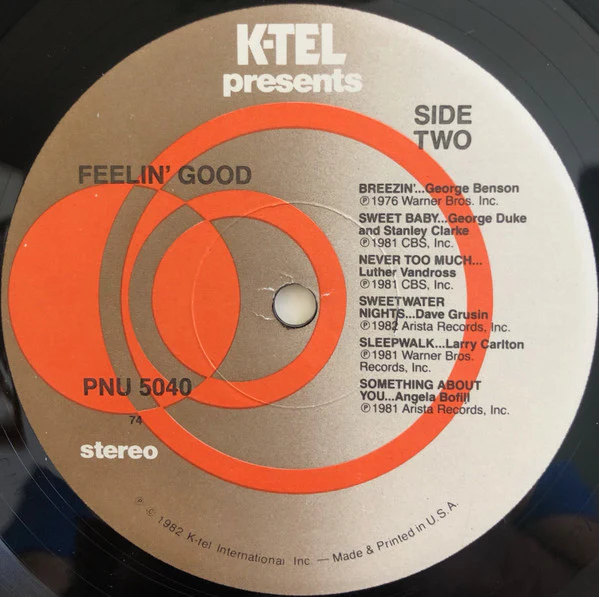 Various - Feelin' Good (LP) (Very Good Plus (VG+)) - Image 4