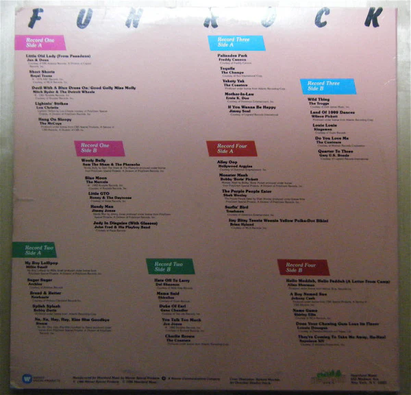 Various - Fun Rock (4xLP) (Mint (M)) - Image 2