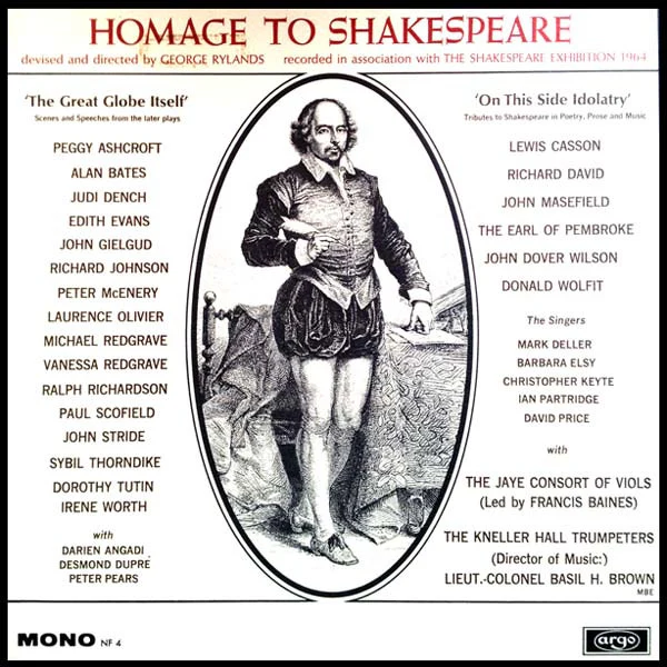 Various - Homage To Shakespeare (LP) (Mint (M))