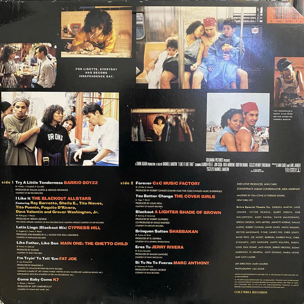 Various - I Like It Like That Vol.1 (Music From The Motion Picture) (LP) (Very Good Plus (VG+)) - Image 2