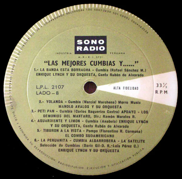 Various - Las Mejores Cumbias Y .... (LP) (Mint (M)) - Image 4