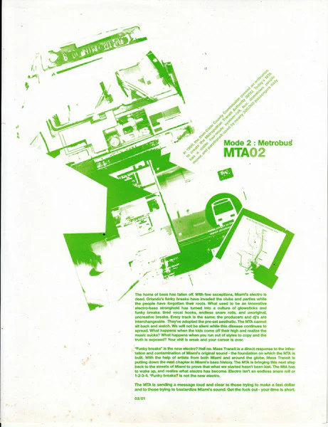 Various - Mode 2: Metrobus (12") (Very Good Plus (VG+)) - Image 3