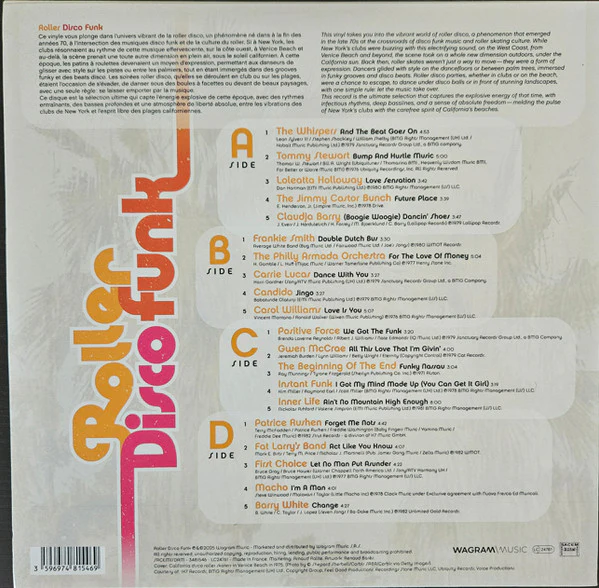 Various - Roller Disco Funk (2xLP) (Mint (M)) - Image 2
