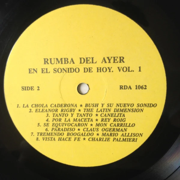 Various - Rumba Del Ayer - En El Sonido De Hoy Vol. 1 (LP) (Near Mint (NM or M-)) - Image 3