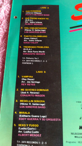 Various - Salsa A Todo Timbal (LP) (Very Good Plus (VG+)) - Image 5