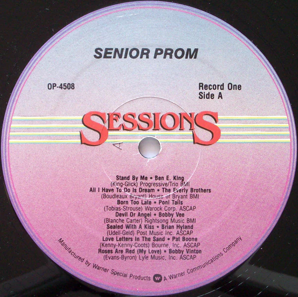Various - Senior Prom (4xLP) (Mint (M)) - Image 2