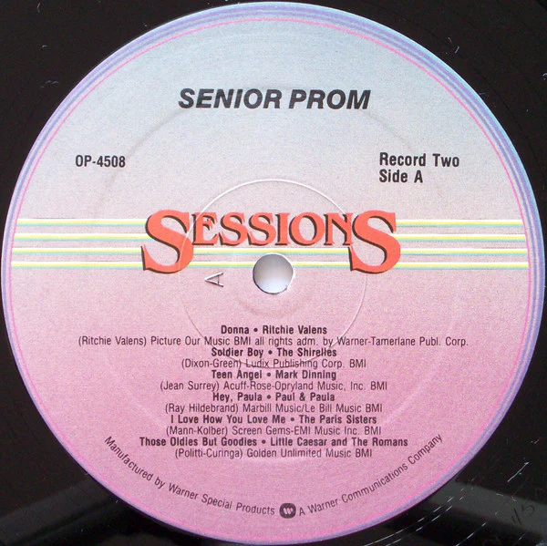 Various - Senior Prom (4xLP) (Mint (M)) - Image 4