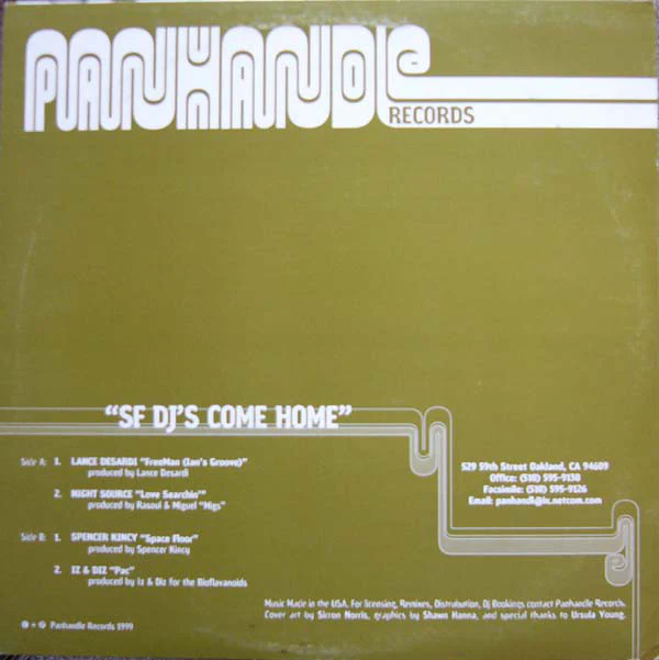 Various - SF DJ's Come Home (12") (Very Good Plus (VG+)) - Image 2
