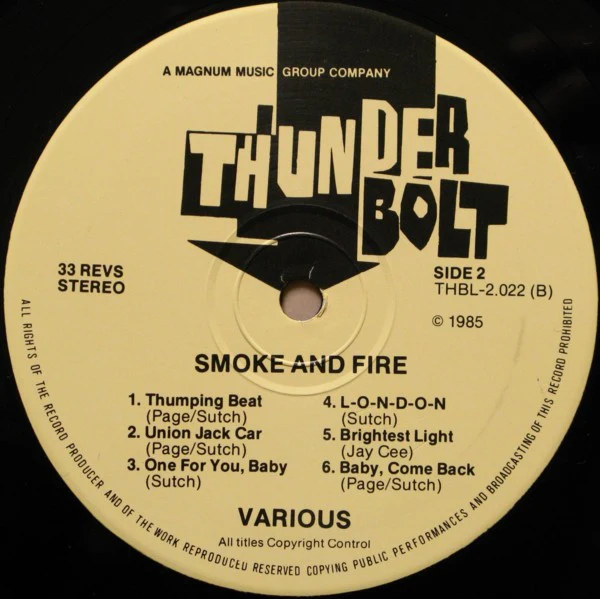 Various* - Smoke And Fire (LP) (Near Mint (NM or M-)) - Image 4