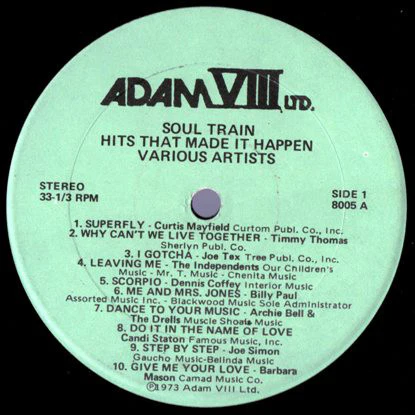Various - Soul Train Hits That Made It Happen (LP) (Very Good Plus (VG+)) - Image 2