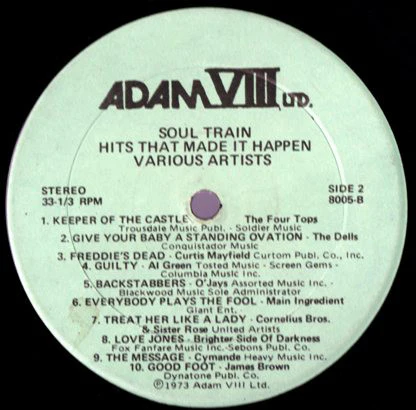 Various - Soul Train Hits That Made It Happen (LP) (Very Good Plus (VG+)) - Image 3