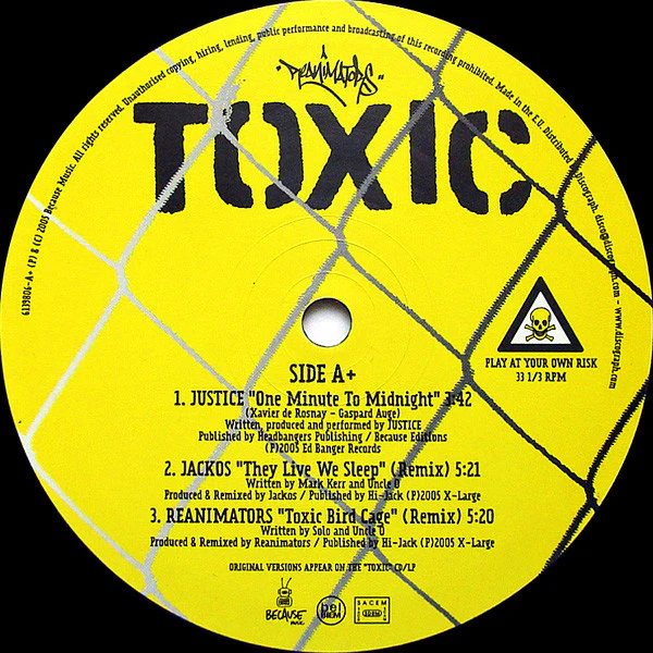 Various - Toxic (12") (Very Good Plus (VG+)) - Image 3