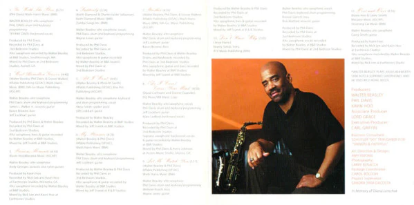 Walter Beasley - Go With The Flow (CD) (Near Mint (NM or M-)) - Image 5