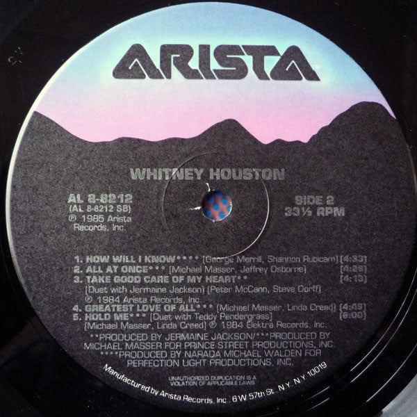 Whitney Houston - Whitney Houston (LP) (Near Mint (NM or M-)) - Image 4