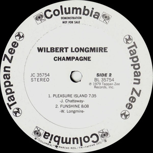 Wilbert Longmire - Champagne (LP) (Very Good Plus (VG+)) - Image 3