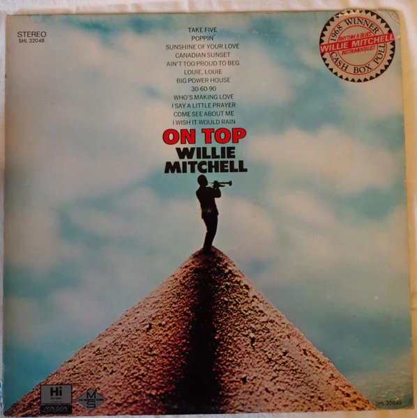 Willie Mitchell - On Top (LP) (Very Good Plus (VG+))