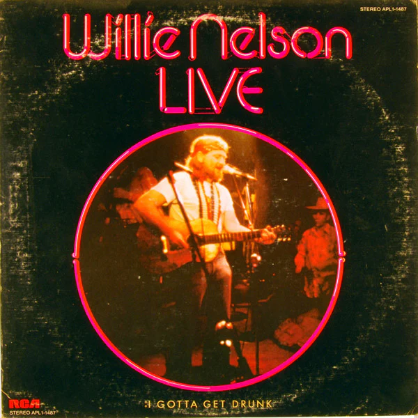Willie Nelson - Willie Nelson Live (LP) (Very Good Plus (VG+))
