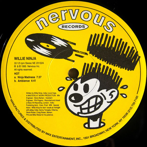 Willie Ninja - Hot (12") (Very Good (VG))