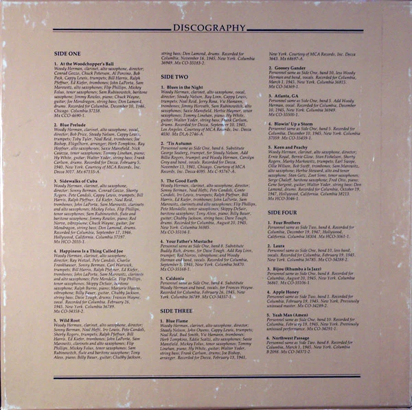 Woody Herman - Big Bands: Woody Herman (2xLP) (Mint (M)) - Image 2
