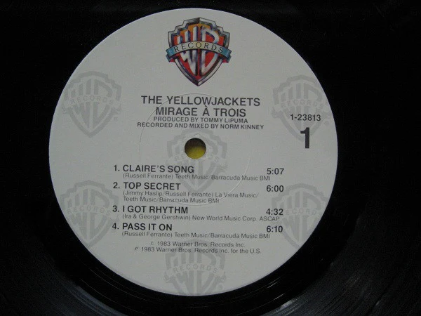 Yellowjackets - Mirage À Trois (LP) (Near Mint (NM or M-)) - Image 3