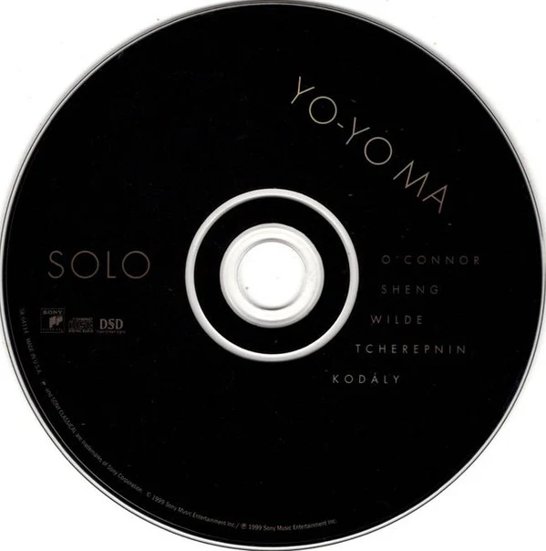 Yo-Yo Ma - Solo (CD) (Mint (M)) - Image 3