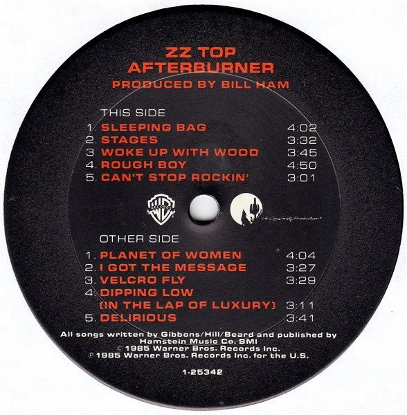 ZZ Top - Afterburner (LP) (Very Good Plus (VG+)) - Image 3