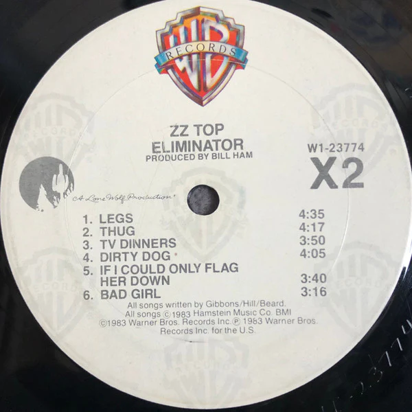 ZZ Top - Eliminator (LP) (Near Mint (NM or M-)) - Image 4